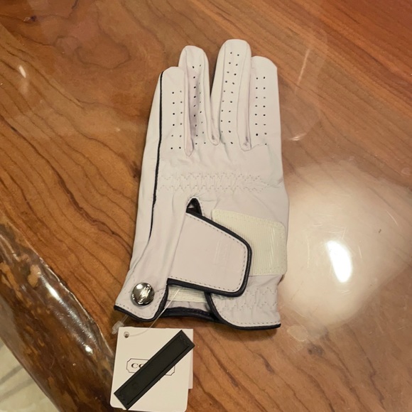 White Coach Golf Glove